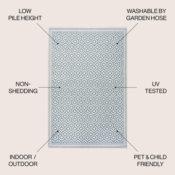 Marvao Diamond Trellis Indoor/outdoor Area Rug